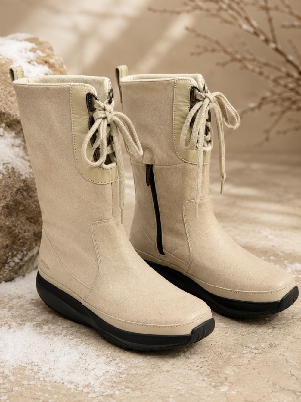 MBT Wia High Moonstruck Leather Waterproof Winter Boots EU 42 US 11-11.5